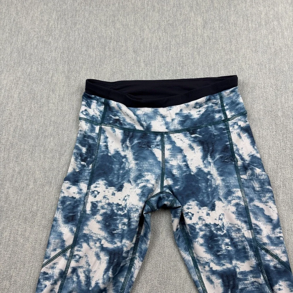 Lululemon Leggings Womens 4 Blue Stretch Speed Tight III 30